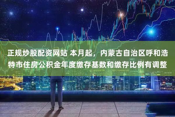 正规炒股配资网站 本月起，内蒙古自治区呼和浩特市住房公积金年度缴存基数和缴存比例有调整